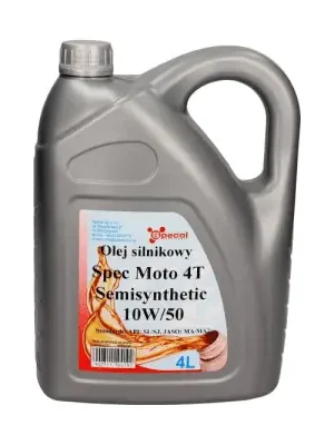 Časově Omezené OLEJ SPECOL 10W50 4L SPEC MOTO