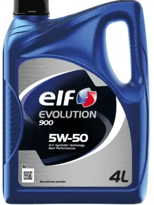 Ověřený Motorový olej Elf Evolution 900 5W-50, 4L