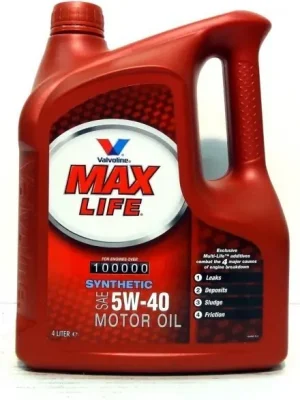 Výhodná Nabídka Valvoline Max Life 5W-40 4L
