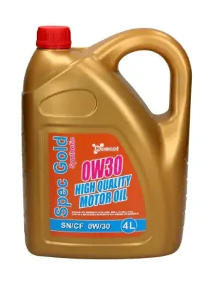 OLEJ SPECOL 0W30 4L SPEC GOLD Ihned K Objednání