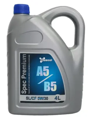 OLEJ SPECOL 5W30 4L PREMIUM A5/B5 / SL/CF / WSS M2C 913D / RN0700 / STJLR.03.5003 Doprava Zdarma