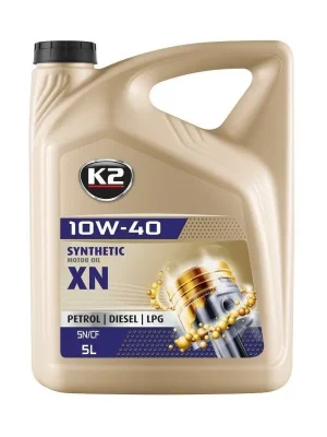 Odeslání Ihned Motorový olej K2 TEXAR, XN O2075E 10W-40