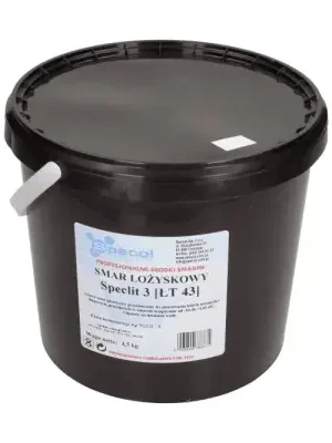 VAZELINA DO VALIVÝCH LOŽISEK 43 SPECLIT 3 4,5KG / SPECOL Cenově Výhodný