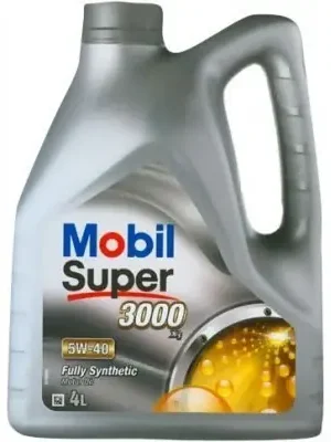 MOBIL SUPER 3000 X1 5W-40 4L Odeslání Ihned