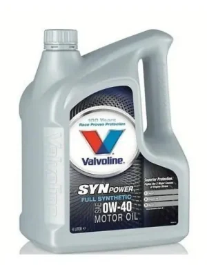 Motorový olej Valvoline SynPower 0W-40, 4L Nejlepší Cena