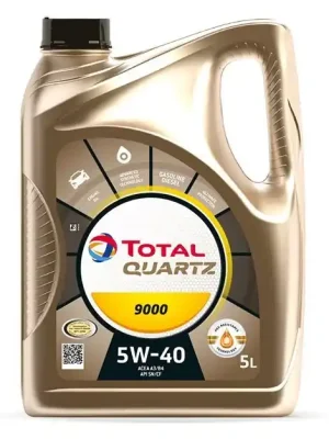 5L 5W40 9000 Quartz Motorový olej Nejprodávanější