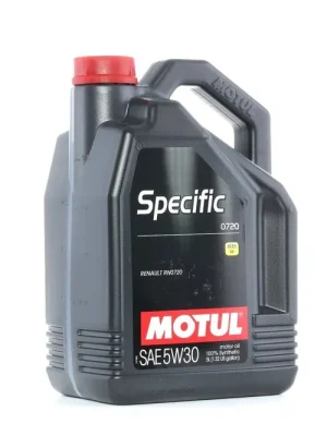 Vrácení Zdarma Motul Specific 0720 5W-30 5L 102209