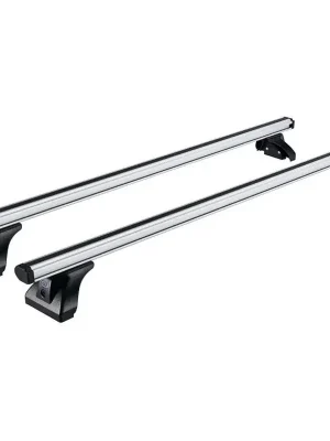 Střešní nosič / příčníky Cruz - Volkswagen T4 (Typ 7D) (1990-2003) - aluminium / 2 příčníky / stříbrné Levný