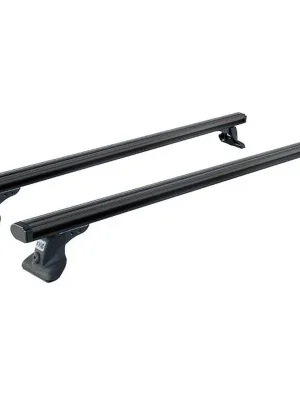 Zlevněný Střešní nosič / příčníky Cruz - Volkswagen T4 (Typ 7D) (1990-2003) - aluminium / 2 příčníky / černé