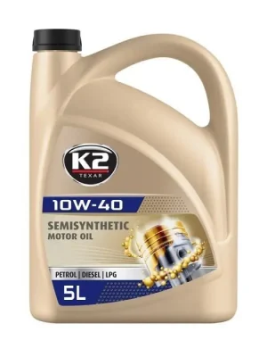 Přímo Od Výrobce K2 TEXAR 10W-40 BENZIN, DIESEL, LPG 5 l - motorový olej polosyntetický