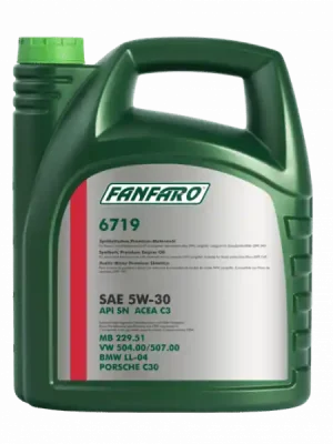 Fanfaro VW Audi Škoda Seat 6719 5W-30 5L Akční Cena