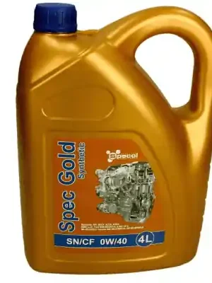 Výhodná Nabídka OLEJ SPECOL 0W40 4L SPEC GOLD