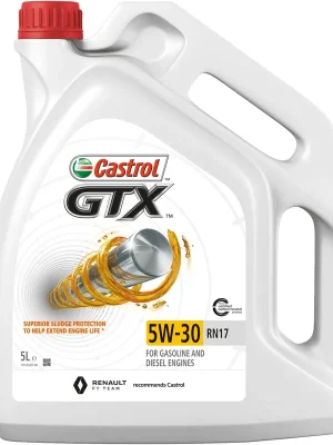 Značkový Castrol GTX RN17 5W-30 5L