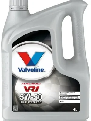 Motorový olej Valvoline VR1™ Racing 5W-50, 4L Nejprodávanější