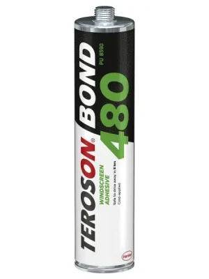 Teroson Bond 480 (PU 8590) - černé polyuretanové lepidlo 310 ml Nejlepší Volba
