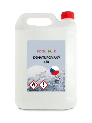 Zlevněný Denaturovaný ethanol - denaturovaný líh, alkohol - technický líh 5L
