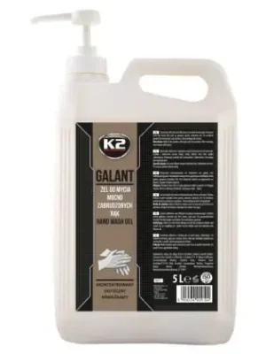 Novinka K2 GALANT Gel na mytí rukou, s pumpičkou 5L