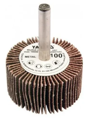 Odeslání Ihned Kotouč lamelový radiální YATO 40x20 P40 se stopkou 6mm YT-83351