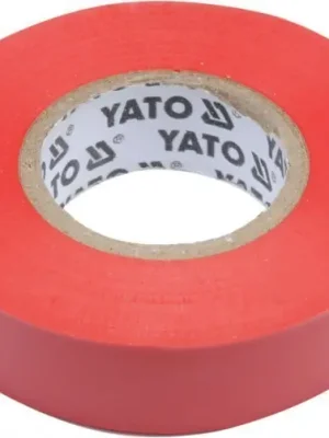 Finální Výprodej Elektrikářská páska červená 15 mm x 20 m YATO YT-81592