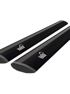 Tyče na střešní nosič Hakr Wing Profile 127cm - aluminium / sada 2ks / aerodynamické / černé Originální