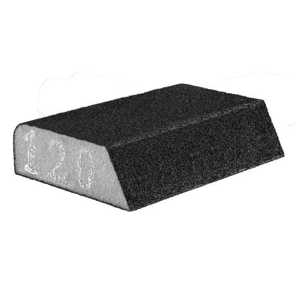 Akce Graphite Brusná houba zkosená 98x25x68mm, K120, 55H926