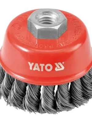 Yato Kartáč drátěný čelní M14 x 60 mm YT-4767 Horká Nabídka