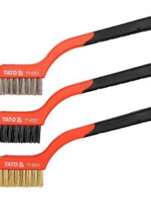 Časově Omezené Yato Sada kartáčů drátěných 180 mm YT-6351