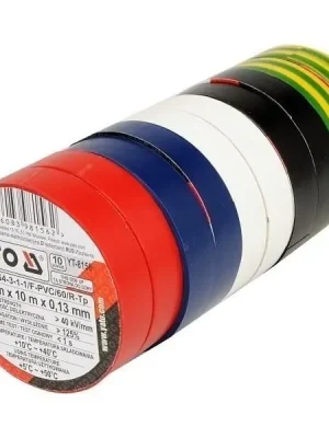Páska izolační 12 x 0,13 mm x 10 m barevná 10 ks Cenová Bomba