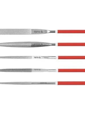 Nejlepší Volba Yato Sada pilníků jehlových diamantových 5 x 180 mm 5 ks YT-6156