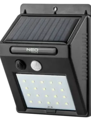 Neo Tools 99-055 LED nástěnná solární lampa 250lm Expresní Doručení