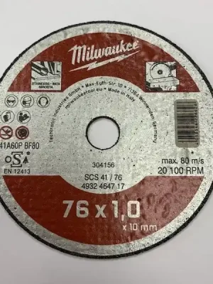 Nakupujte Hned Milwaukee řezný kotouč 76 mm 5Ks 4932464717