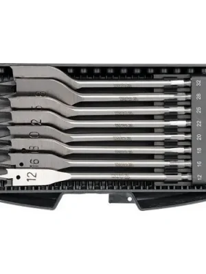 Expresní Doručení Yato Ploché vrtáky sada 8 ks 12-32 mm YT-3259