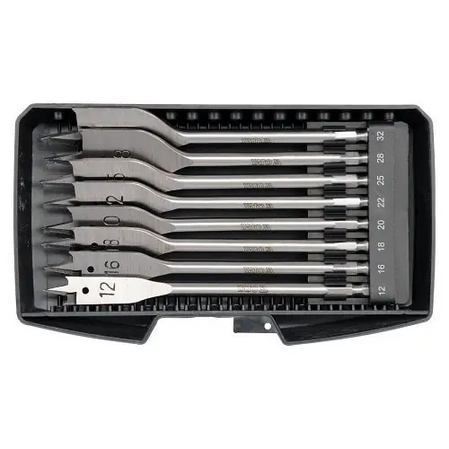 Expresní Doručení Yato Ploché vrtáky sada 8 ks 12-32 mm YT-3259