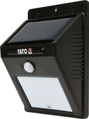 Přímo Od Výrobce Yato Solární nástěnné svítidlo se snímačem pohybu 6 SMD LED YT-81856