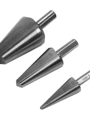 Expresní Doručení Yato Sada stupňovitých kuželových vrtáků do plechu 3-30mm YT-44730