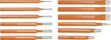 Expresní Doručení Vyrážeče, sekáče a důlčíky, sada 12 kusů - NEO tools 33-062