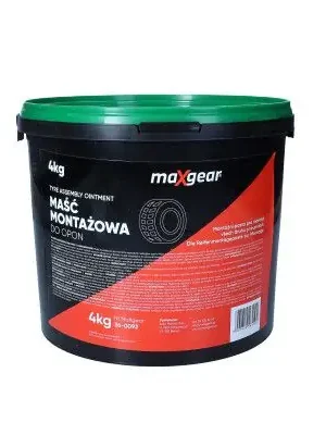 Doprava Zdarma Maxgear 36-0092 Montážní pasta na pneumatiky, zelená 4 Kg