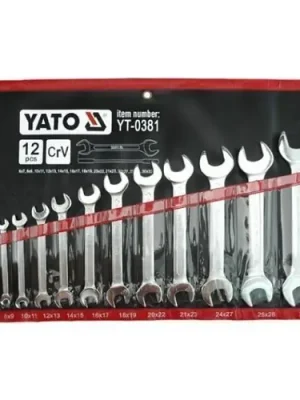 Originální Yato Sada klíčů plochých 12 ks 6 - 32 mm YT-0381