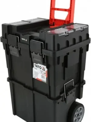 Vozík na nářadí pojízdný plastový, 2 sekce Yato YT-09160 Oblíbený