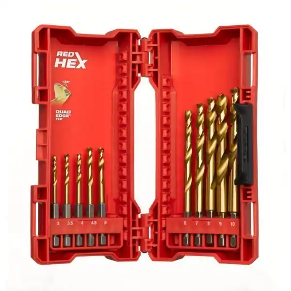 Ihned K Objednání MILWAUKEE 48894759 sada vrtáků HSS-G Titan s šestihrannou stopkou, 3-10mm