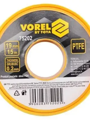 Vorel páska teflonová 19 x 0,2mm 15m TO-75202 Poslední Šance