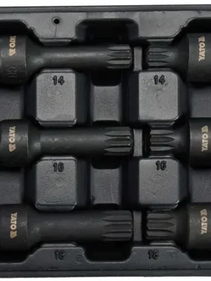 Sleva Yato Sada nástrčných rázových hlavic, tisícihran 6ks YT-10652