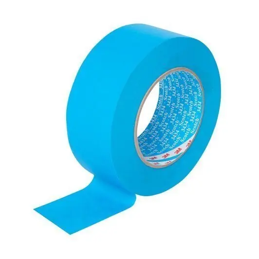3M 3434 Vysokovýkonná voděodolná maskovací páska, modrá 48mm x 50 m Akční Cena