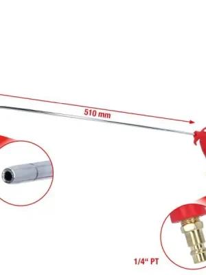 Sezónní Sleva Univerzální pneumatická vyfukovací pistole, 510 mm KS TOOLS 515.1904