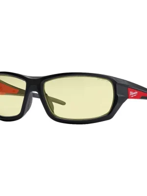 Dokud Zásoby Vydrží MILWAUKEE Performance Safety Glasses Pracovní bezpečnostní brýle - žluté 4932478928