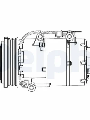 Must-Have Kompresor, klimatizace DELPHI CS20358