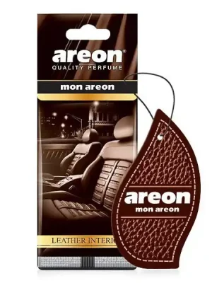 Levný Vůně do auta AREON MON - Leather Interior