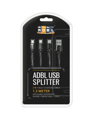 Nejlepší Cena ADBL USB Splitter - rozbočovač usb