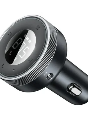 Aktuální TRANSMITER FM BASEUS ENJOY CAR, BLUETOOTH 5.0, MICROSD, AUX (CZARNY)