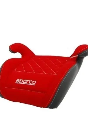 Dětský podsedák SPARCO F100K prošívaný červený Horká Nabídka